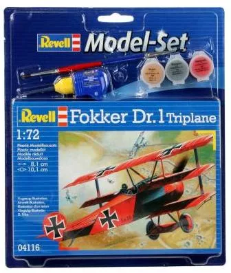 Revell - Model Set Fokker Dr. 1 Triplane